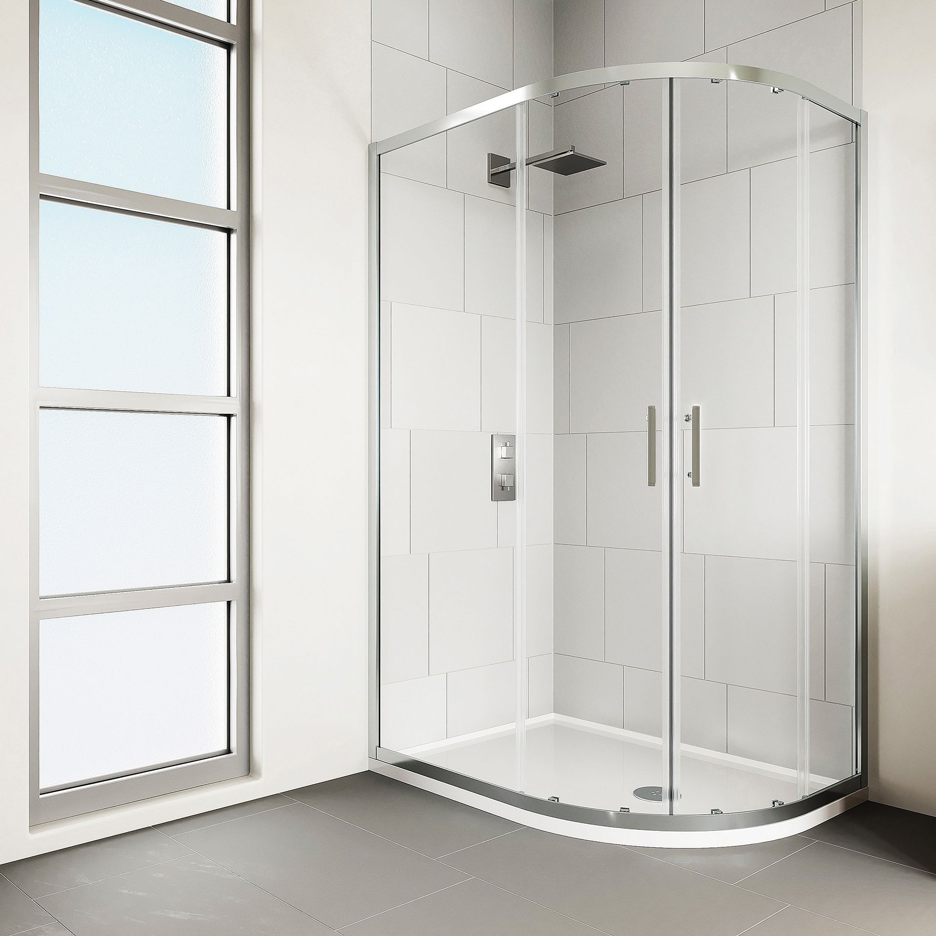 Two Door Offset Quadrant