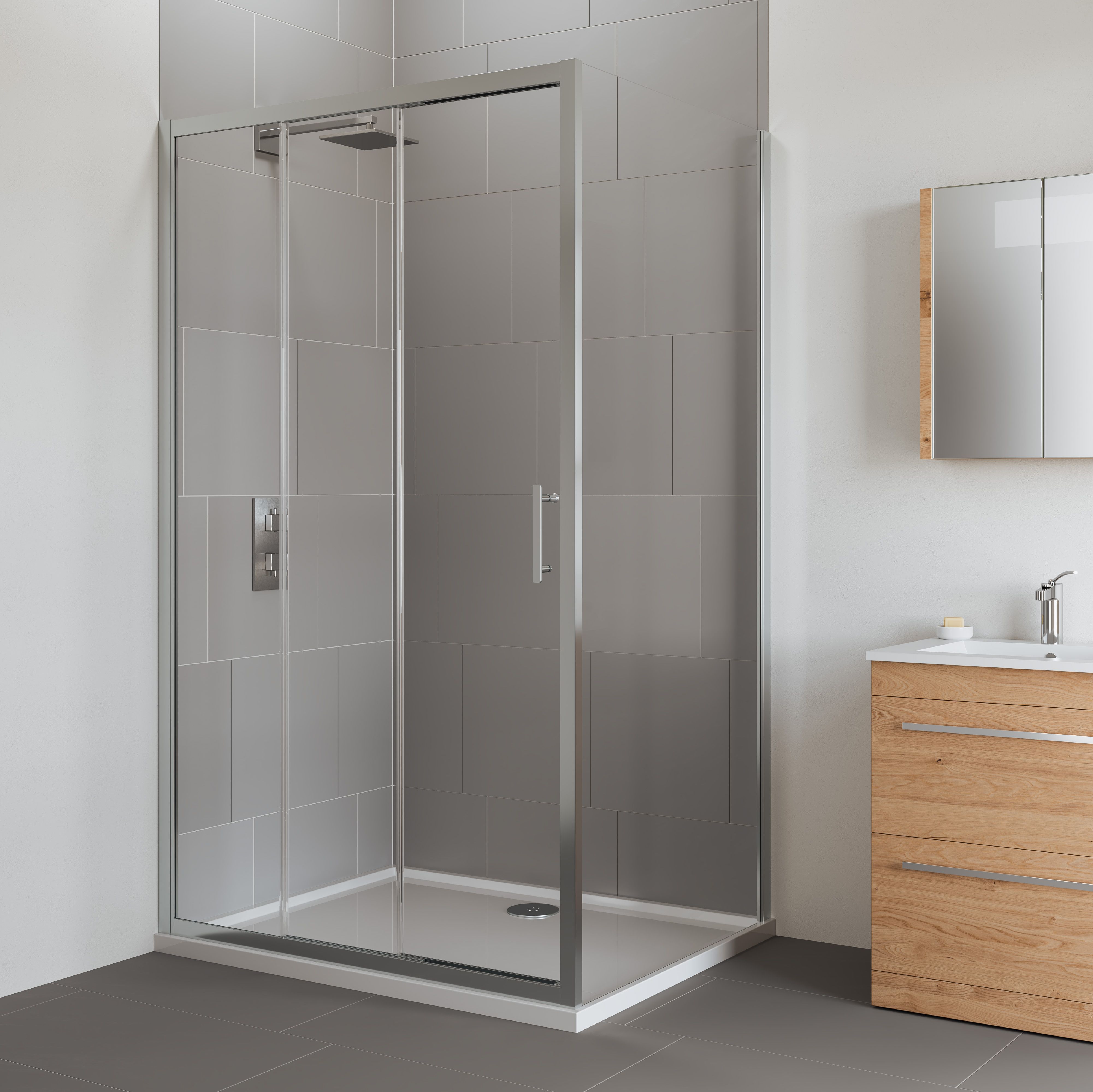 Triple Panel with Side Panel