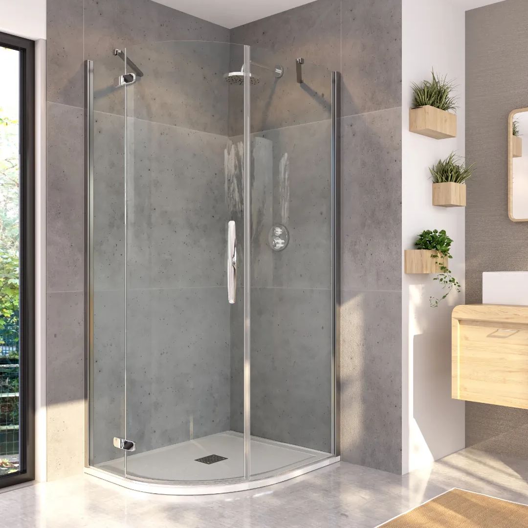 Hinged Quadrant Door