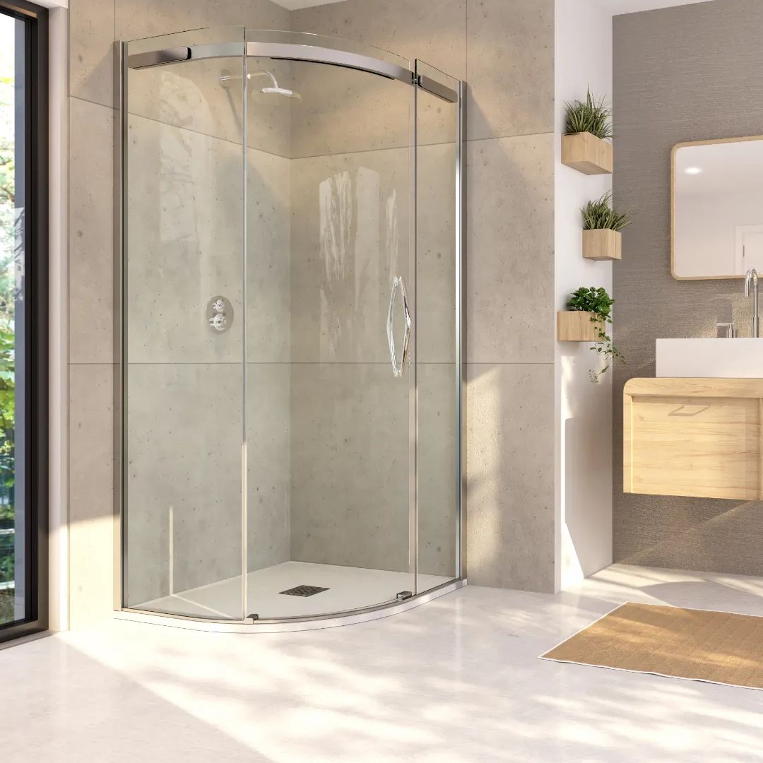 Sliding Quadrant Door