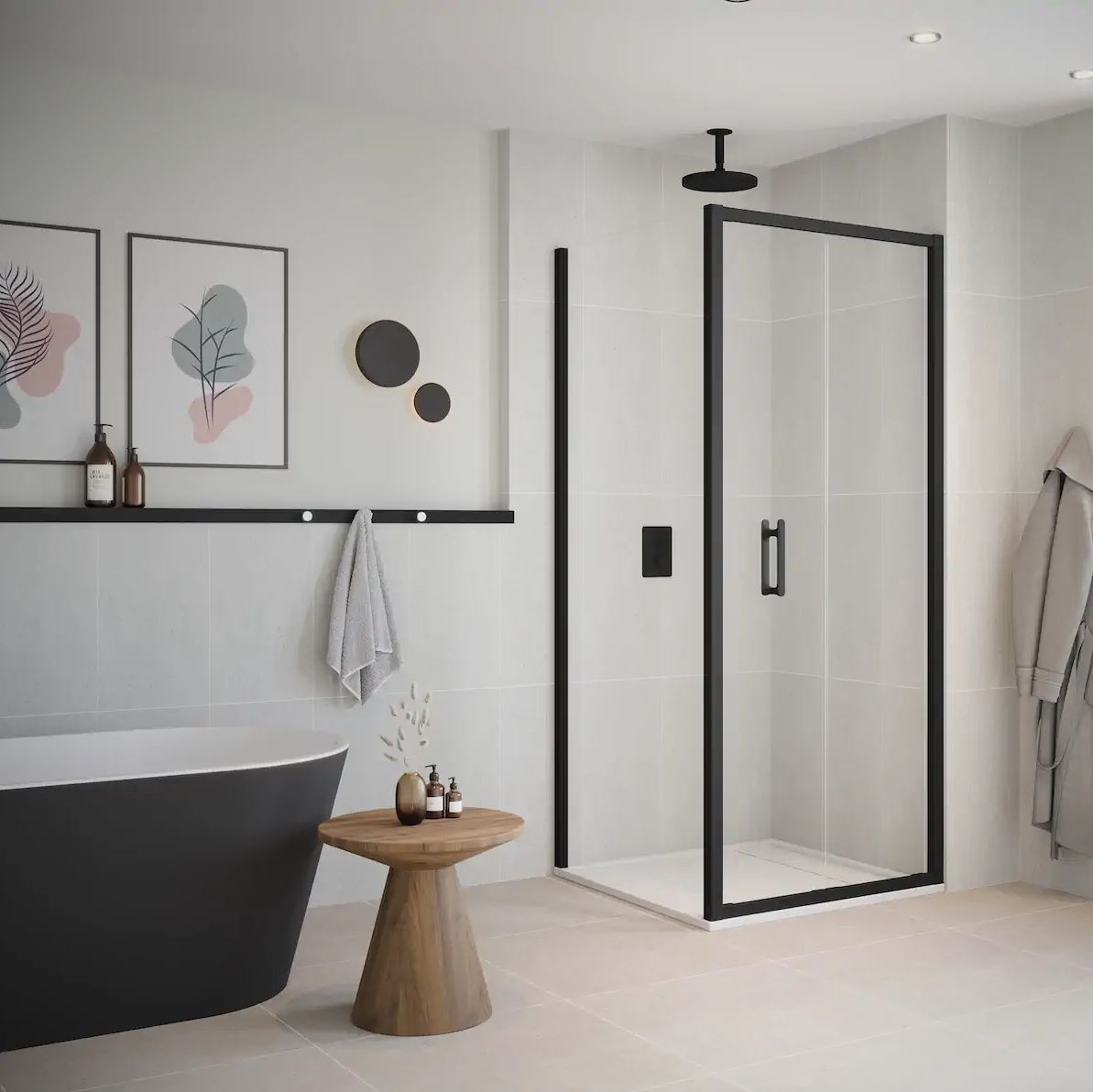 Bifold Door with Side Panel
