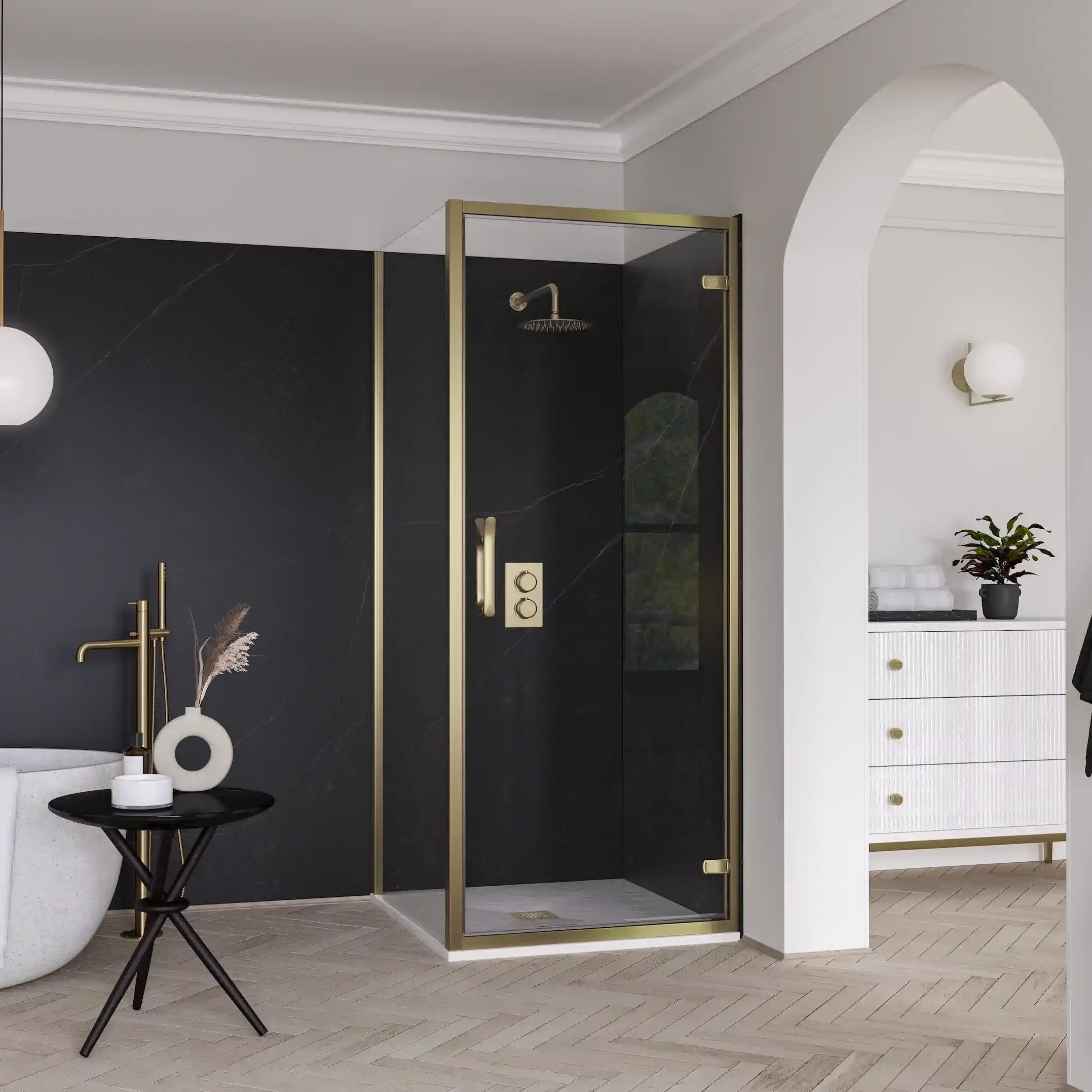 Hinge Door with Side Panel