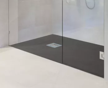 Gemstone Graphite Black Square Wetroom Design